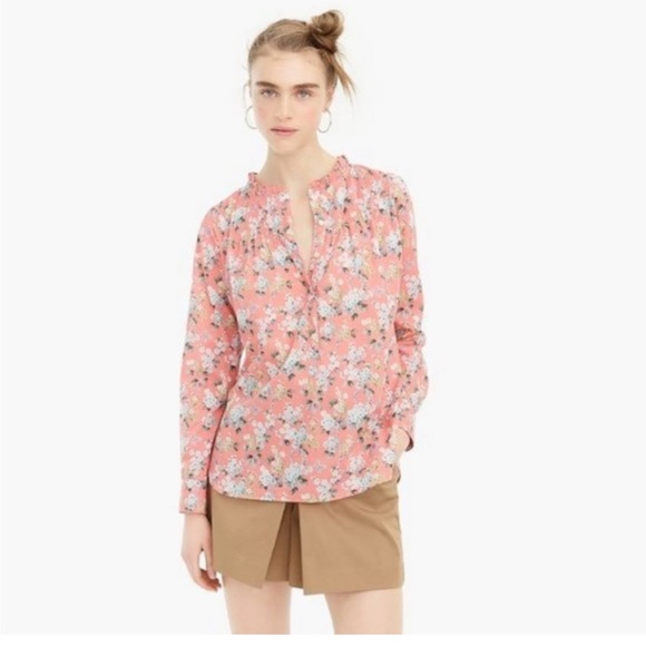 J.Crew Liberty Josephine Floral Ruffle Popover 🌸 - Picture 13 of 13